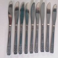 9 Messer Buttermesser Korea Edelstahl *