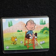 Ü - Ei Peanuts Tennis Puzzle mit Hülle + BPZ / EU