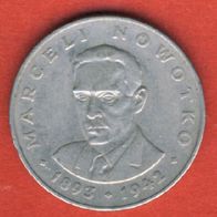 Polen 20 Zlotych 1975 Nowotko