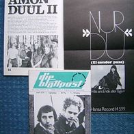 Fanmagazin aus 1970 - Simon & Garfunkel, Amon Düül II, Franccoise Hardy etc.