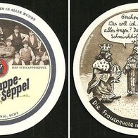 Bierdeckel "Chefetage Frauenquote" Eder & Heyland`s Brauerei Großostheim Bayern
