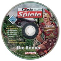 Computer Bild Spiele Heft-DVD 10/2007 * Spiele-Vollversionen