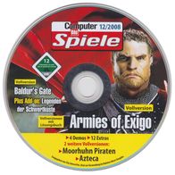 Computer Bild Spiele Heft-DVD 12/2008 * Spiele-Vollversionen