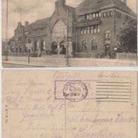 Graudenz-Westpreußen-AK 1916 Feldpost Bahnhof Erh.1