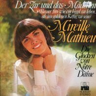 7 Vinyl Mireille Mathieu / Der Zar und das Mädchen