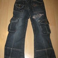 supertolle Bootcut - Jeans Cargostyle dopodopo Gr. 98 top (0715)