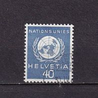 Schweiz UNO / ONU MiNr. 25 gestempelt M€ 6,50 #H107a