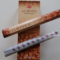 20 HEM Räucherstäbchen Mandel Almond Incense Sticks