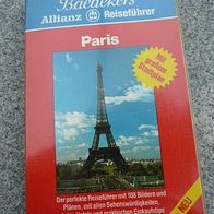 Baedekers Reiseführer Paris mit großem Stadtplan