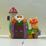 Ü-Ei-Spielfiguren-Serie "Neues vom Schneckendorf" D 1998, komplett + BPZ