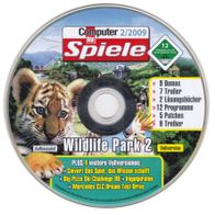 Computer Bild Spiele Heft-DVD 2/2009 * Spiele-Vollversionen