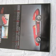 Ferrari Kalender 1991 Limitiert L´Idea Horse Ligne Formel Poster Druck Oldtimer