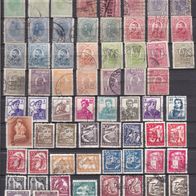 Briefmarken Rumänien gestempelt über 100 Marken ab 1885 bis 1982