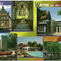 Ansichtskarte Werne an der Lippe (Bonenstraße St. Christophorus Saline ..) Kreis Unna