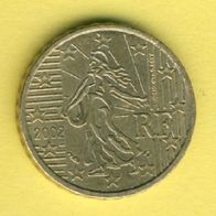 Frankreich 10 Cent 2002