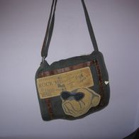 TA-0069  Messenger, Handtasche, Schultertasche,  Umhängetasche, shoulderbag