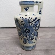 Vase Krug Delft Delfter Porzellan handbemalt Blumenmotiv *