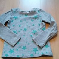 Mädchen Langarmshirt Sweatshirt Shirt Größe 116