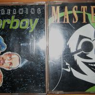 2 Maxi CDs von Masterboy: "Feel The Heat Of The Night" (1994) & "Land Of...", (1996)