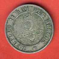 Belgien 5 Centimes 1898