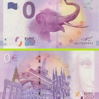 0 Euro Schein Museum de Toulouse UEJT 2017-1 selten Nr 9972