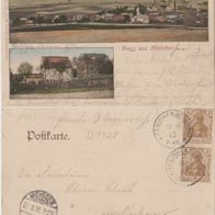 Hänichen-Bannewitz-Dresden 1905 2Ansichten Erh.1