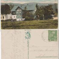 Harrachsdorf-Böhmen 1907 Schöttlers Gasthof zum Mummelfall Erh.2