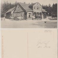Heuberghaus-Friedrichroda AK 1910 mit Kühen und Kutsche im Bild Erh.1
