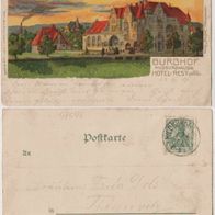 Hildburghausen-Burghof- AK 1907 Künstlerkarte Erh.2