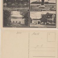 Hohenlychen-Lychen Luftkurort Zens See und Werner Krankenhaus Erh.1