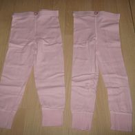 2x schöne lange Mädchen - Unterhosen H&M Gr.98/104/110 rosa (0715)