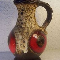 Fat Lava Dümler & Breiden Keramik Henkel-Vase 50/60er