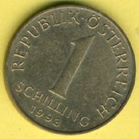 Österreich 1 Schilling 1993