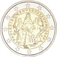 2 Euro Münze Deutschland 175. Jahre Paulskirchenverfassung D BU