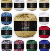 CAMAL Glitzer Häkelgarn 1mm X 300m - Metallic Garn Gold Für Häkeln & Stricken