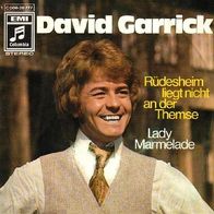 David Garrick - Rüdesheim liegt nicht an der Themse -7"-Columbia 1C 006-28777 (D)1969