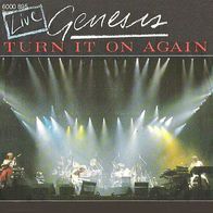 Genesis - Turn It On Again (Live) / Who Dunnit - 7"- Charisma 6000 895 (D) 1982