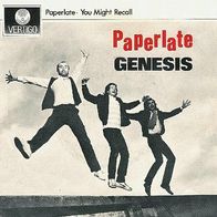 Genesis - Paperlate / You Might Recall - 7"- Charisma 6000 831 (D) 1982