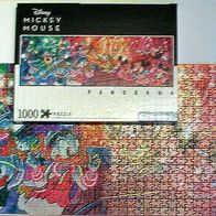 Panorama-Puzzle 1000 Teile "Mickey Mouse" 98x33cm v. Clementoni