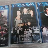 Thomas Mann VHS Buddenbrooks Teil 1 - 3 * *