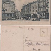Jägerndorf-Krnov-Okres-Bruntál AK 1923 Markttreiben Erh.2