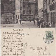 Jena-Am-Burgkeller-AK 1909 Erhaltung 2 wegen kleinen Knick