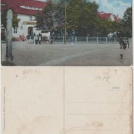 Jesau-Kamenz-AK um 1915 Gasthof Erholung mit Fleischerei Inh. W. Bilk Erh.2