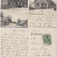 Kölpin-Westpommern-AK1915 Laden Freundlich Schule, Dorfstraße Kontr. Zuordnung Erh.1