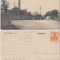 Königsbrück-Dresden-Elektritätswerk AK 1910 gelaufen 1917 Erh.1