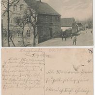Königswalde-Werdau AK 1913 Erhaltung1