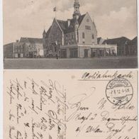 Krotoschin-Krotoszyn-Posen AK 1912 Rathaus als Feldpost gelaufen Erh.1