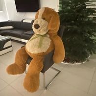 XXL Teddybär 140cm Plüsch Kuschelbär Riesen Teddy Bär Groß Sitzbär