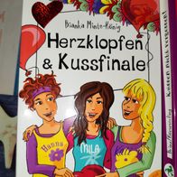 Buch Bianka Minte-König Herzklopfen & Kussfinale Taschenbuch