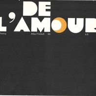 Filmprogramm Atlas Nr. 49 De L`amour Anna Karina 16 Seiten